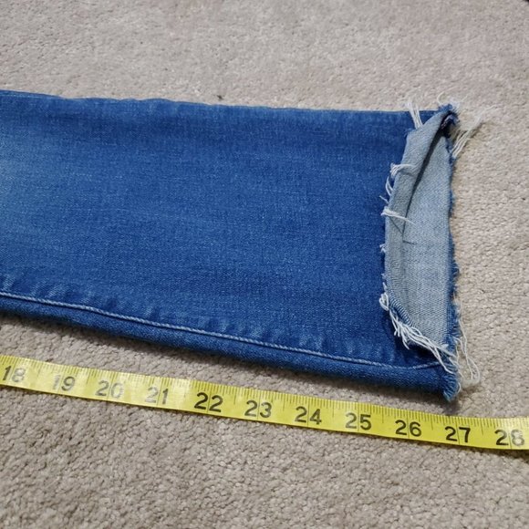 MOTHER Blue Flare & Wide Leg Jeans - Picture 16 of 16